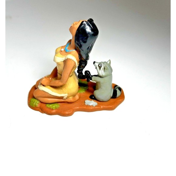 Disney Pocahontas & Meeko 3" PVC Figure Decopac Applause Cake Topper 90's - Picture 9 of 11